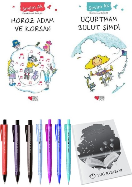 Uçurtmam Bulut Şimdi ve Horoz Adam ve Korsan 2li Set