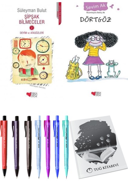 Dörtgöz ve Şipşak Bilmeceler 2 2li Set