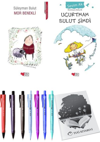 Uçurtmam Bulut Şimdi ve Mor Benekli 2li Set