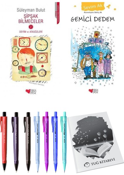Gemici Dedem ve Şipşak Bilmeceler 2 2li Set
