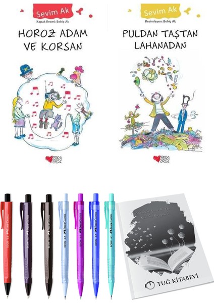 Puldan Taştan Lahanadan ve Horoz Adam ve Korsan 2li Set
