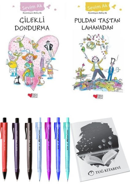 Puldan Taştan Lahanadan ve Çilekli Dondurma 2li Set