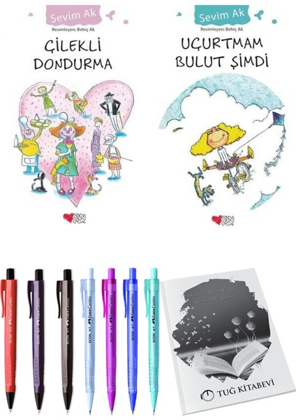 Uçurtmam Bulut Şimdi ve Çilekli Dondurma 2li Set