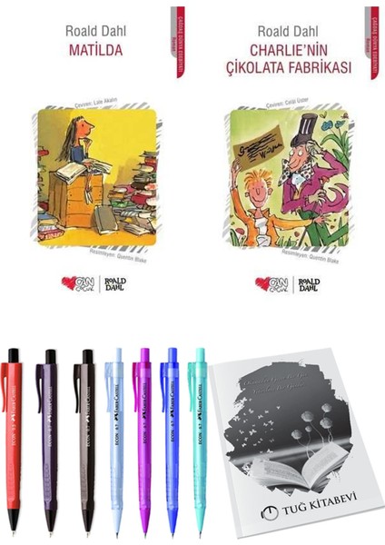 Charlie'nin Çikolata Fabrikası ve Matilda 2li Set