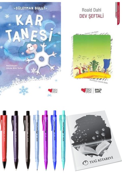 Dev Şeftali ve Kar Tanesi 2li Set