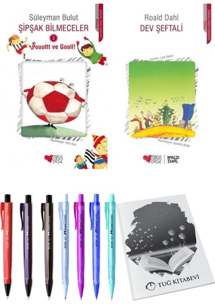 Dev Şeftali ve Şipşak Bilmeceler 3 2li Set