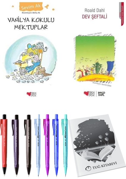 Dev Şeftali ve Vanilya Kokulu Mektuplar 2li Set