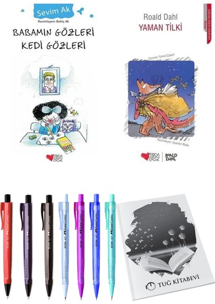 Yaman Tilki ve Babamın Gözleri Kedi Gözleri 2li Set