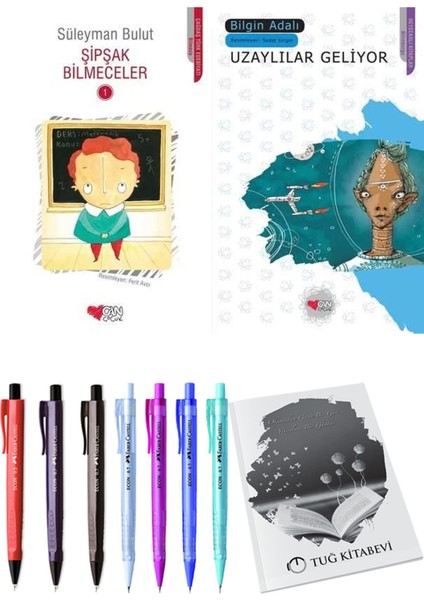 Uzaylılar Geliyor ve Şipşak Bilmeceler 1 2li Set