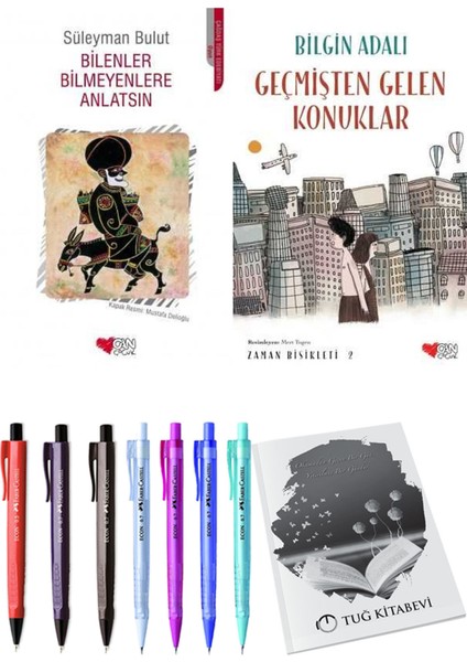 Zaman Bisikleti 2 Geçmişten Gelen Konuklar ve Bilenler Bilmeyenlere Anlatsın 2li Set