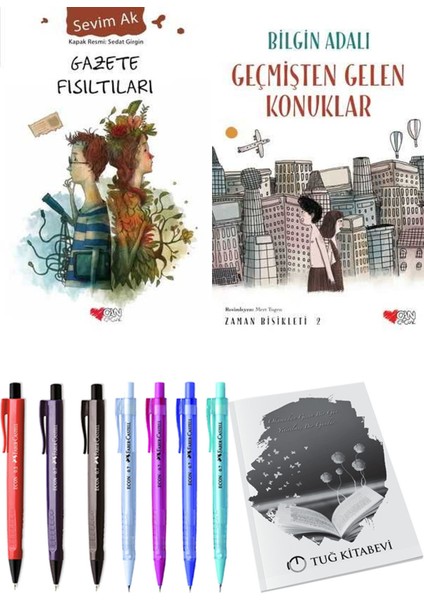 Zaman Bisikleti 2 Geçmişten Gelen Konuklar ve Gazete Fısıltıları 2li Set