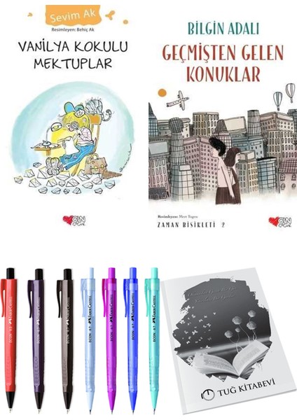 Zaman Bisikleti 2 Geçmişten Gelen Konuklar ve Vanilya Kokulu Mektuplar 2li Set