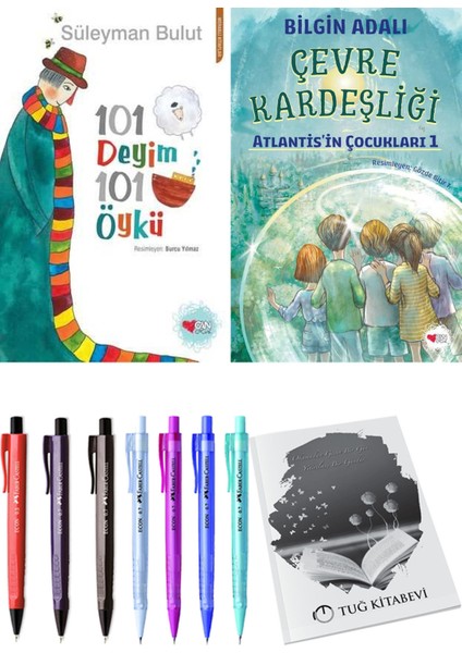 Çevre Kardeşliği ve 101 Deyim 101 Öykü Süleyman Bulut 2li Set