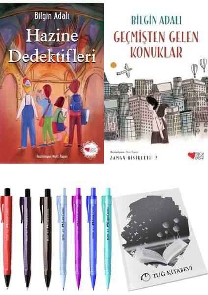 Zaman Bisikleti 2 Geçmişten Gelen Konuklar ve Hazine Dedektifleri 2li Set