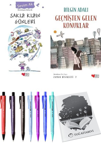 Zaman Bisikleti 2 Geçmişten Gelen Konuklar ve Sakız Kızın Günleri 2li Set