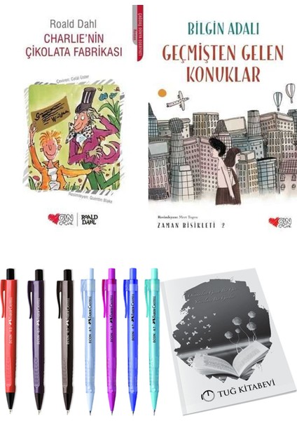 Zaman Bisikleti 2 Geçmişten Gelen Konuklar ve Charlie'nin Çikolata Fabrikası 2li Set