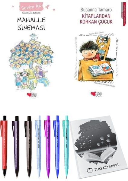 Kitaplardan Korkan Çocuk ve Mahalle Sineması 2li Set