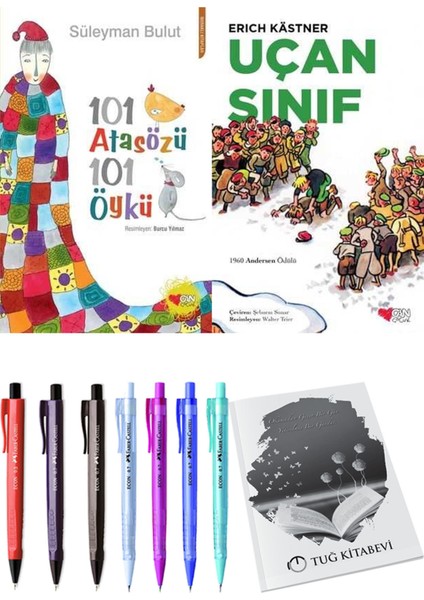 Uçan Sınıf ve 101 Atasözü 101 Öykü Süleyman Bulut 2li Set