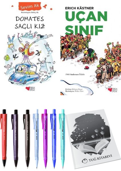 Uçan Sınıf ve Domates Saçlı Kız 2li Set