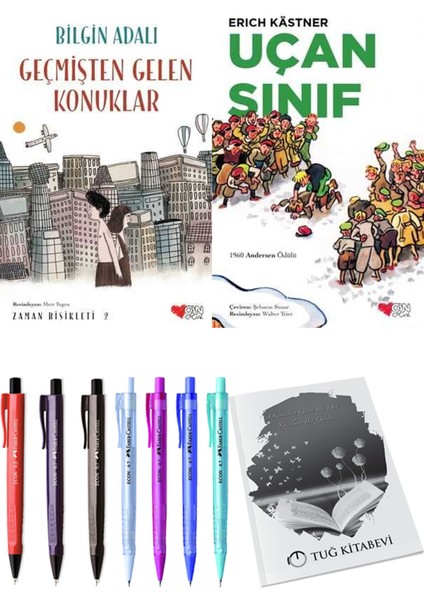 Uçan Sınıf ve Zaman Bisikleti 2 Geçmişten Gelen Konuklar 2li Set