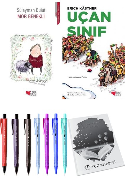 Uçan Sınıf ve Mor Benekli 2li Set