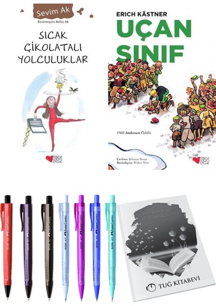 Uçan Sınıf ve Sıcak Çikolatalı Yolculuklar 2li Set