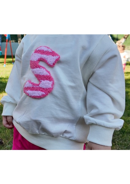 Harf Işlemeli Sweatshirt fiyatları