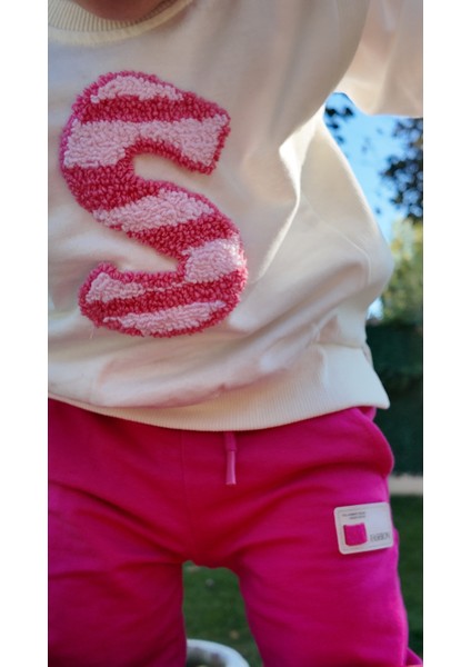 Harf Işlemeli Sweatshirt modelleri