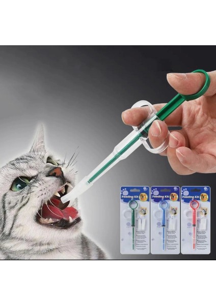 Kedi Köpek Şırınga Hap Yutturma Aparatı - KTJ3851-4093