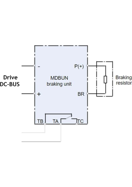 Mdbun-60-5t-Int 110 Kw / 750VDC/60A Fren Ünite