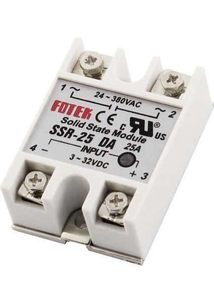 SSR-25DA 380V/25A 3..32VDC 1-Faz Dc-Ac Ssr