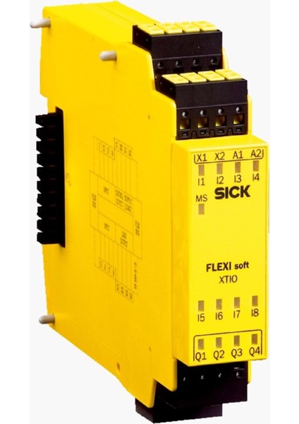 FX3-XTIO84002 Flexisoft 8-Giriş/4-Çıkış Güvenlik Ek Modül