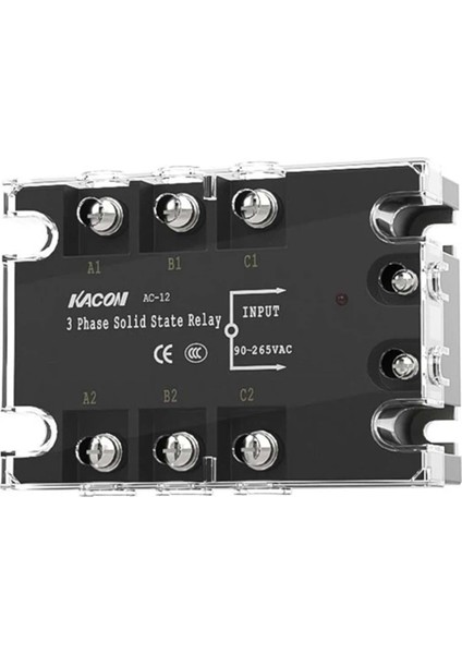 Kacom KMSR-AT0604 ,480V/60A 90..240VAC 3-Faz Ac-Ac Ssr