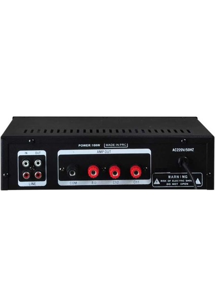 WM-605U - 2 Bölgeli 100W/100V Mixer Amfi