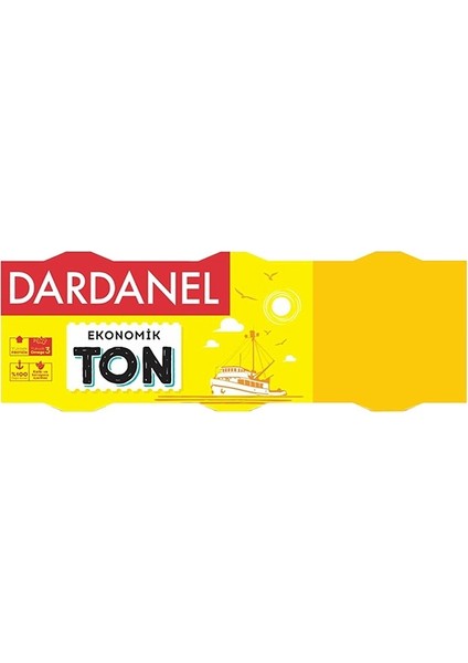 Ekonomik Ayçiçek Yağlı Ton Balığı 4*75 gr kutu fiyatları