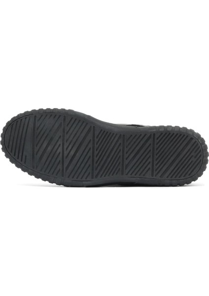 Siyah Süet-Paraşüt Erkek Spor Ayakkabı 16MA8158 16MA8158