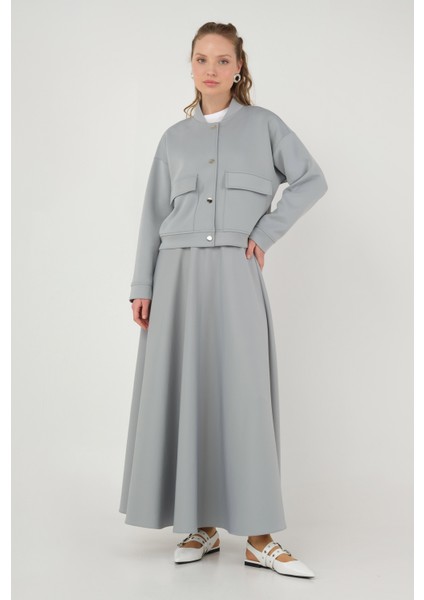 Scuba Bomber Ceket Gri fırsatları