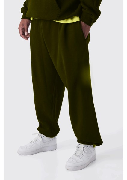 Erkek Battal Rahat Kesim Eşofman Altı SPR24BEA51