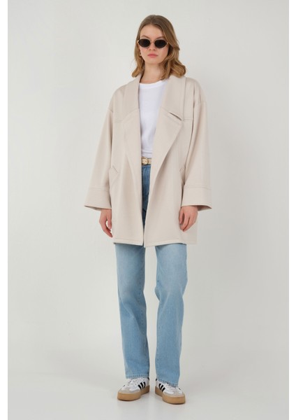 Modal Ceket Ekru fırsatları