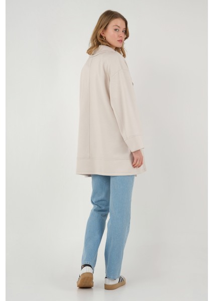 Modal Ceket Ekru indirimleri