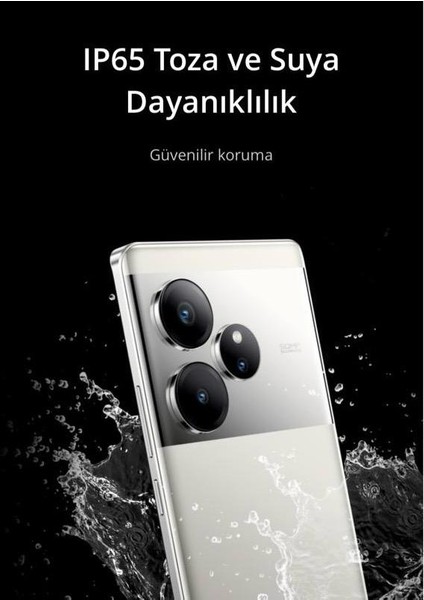 GT6 5g 24 GB Ram 12gb 12gb'a Kadar Dinamik Ram 256gb) 808 Oıs Kamera Next Aı Realme Türkiye garantili