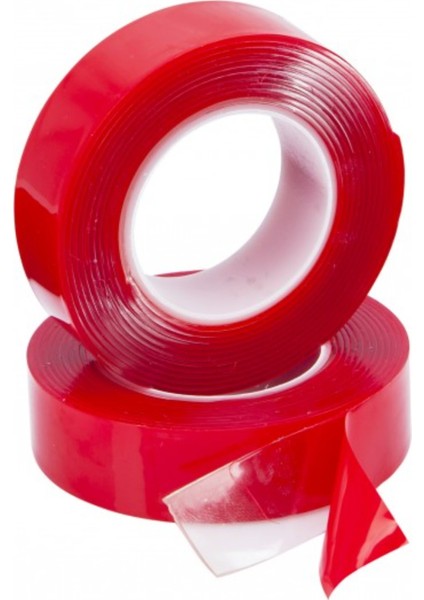 Çift Taraflı Silikonize Akrilik Bant 18X2 mt