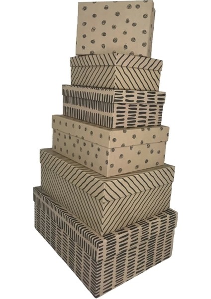 Crafty Black Dikdörtgen Kutusu B x 0134 F 270 x 360 x 140MM