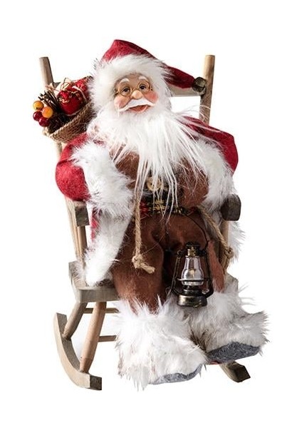 Yılbaşı Aksesuarı Koltukta Sallanan Noel Baba 30 cm 565223