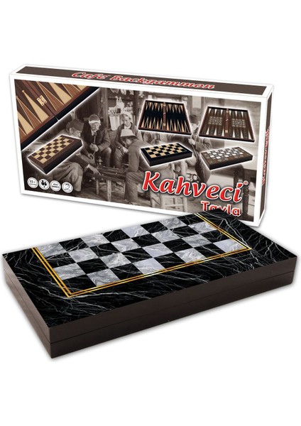 Star Oyun Cafe Tavla Siyah Mermer (1022184) fiyatları