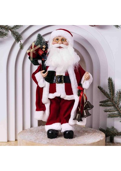 Yılbaşı Aksesuarı Noel Baba Çanlar 40 cm 519844