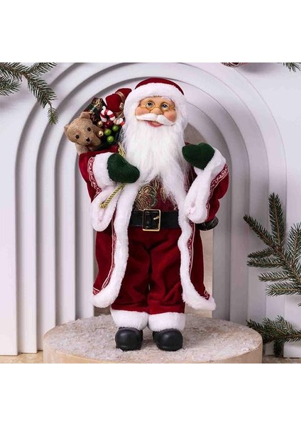 Yılbaşı Aksesuarı Noel Baba Fenerli 40 cm 519837