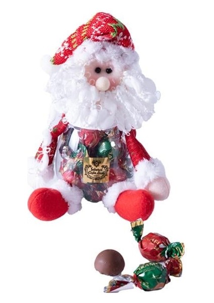 Yılbaşı Özel Karamel Çikolata - Noel Baba Mika Kavanoz fiyatları