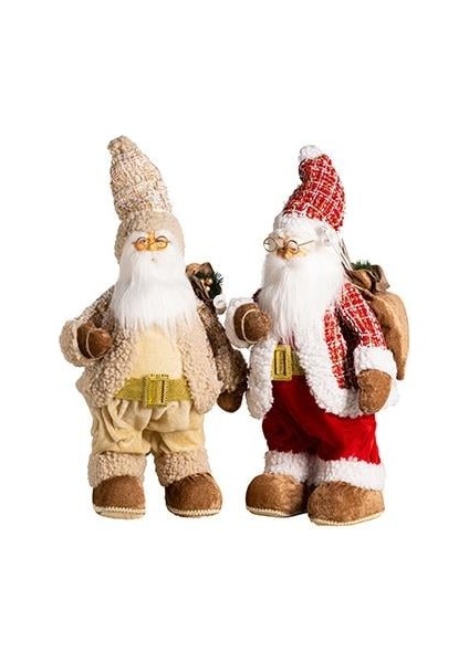 Yılbaşı Aksesuarı - Çanlı Noel Baba Kırmızı 50 cm 402462