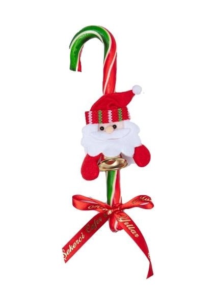 Yılbaşı Özel Baston Şeker - Büyük Boy 5 Adet